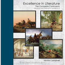 Load image into Gallery viewer, E1-5- Excellence in Literature Complete Curriculum - Binder