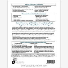 Load image into Gallery viewer, E1e- Introduction to Literature eBook Excellence in Literature - eBook