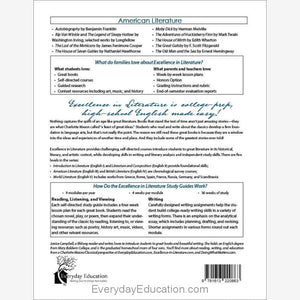 E3e- American Literature eBook Excellence in Literature - eBook