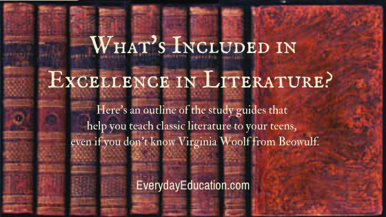 What is included in Excellence in Literature?
