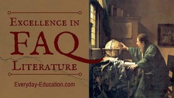Excellence in Literature FAQ