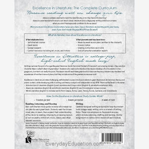 E1-5- Excellence in Literature Complete Curriculum - Binder