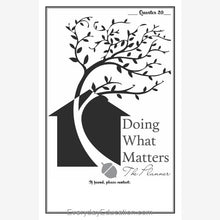 Load image into Gallery viewer, Doing What Matters Printable Planner - eBook