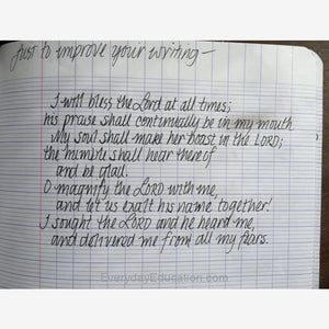 French-Ruled Composition Book - Book