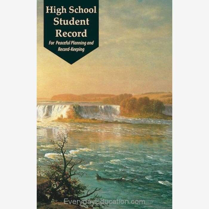High School Student Record A Peaceful Planning Booklet - Book