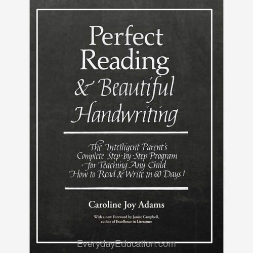 Perfect Reading Beautiful Handwriting - Book