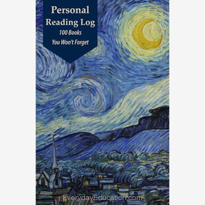 Personal Reading Log 100 You Wont Forget - Book