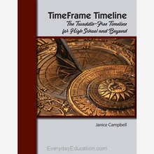 Load image into Gallery viewer, TimeFrame Timeline ebook - eBook