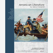 Load image into Gallery viewer, E3e- American Literature eBook Excellence in Literature - eBook- 4th edition