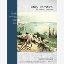 Load image into Gallery viewer, E4e- British Literature eBook Excellence in Literature - eBook